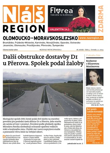 Obálka e-magazínu Náš Region - Olomoucko/Moravskoslezsko 5/2023