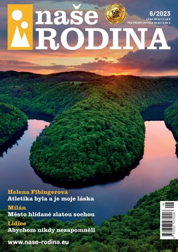 Obálka e-magazínu Naše rodina 6/2023