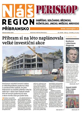 Obálka e-magazínu Náš Region - Příbramsko 31/2023