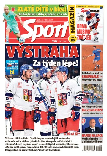 Obálka e-magazínu Sport 3.5.2024