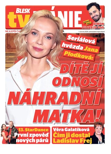 Obálka e-magazínu Blesk Tv manie 1.6.2024