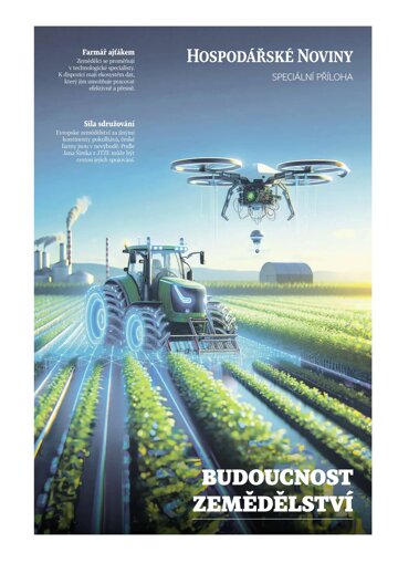 Obálka e-magazínu Hospodářské noviny - příloha 162 - 21.8.2025 Budoucnost zemědělství