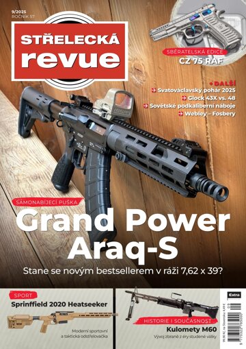 Obálka e-magazínu Střelecká revue 9/2025