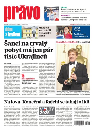 Obálka e-magazínu Deník Právo Vysočina - 17.9.2025