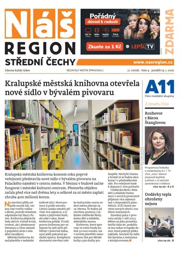 Obálka e-magazínu Náš Region - Střední Čechy 4/2026