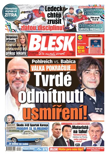 Obálka e-magazínu Blesk 5.2.2026