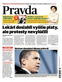 Obálka e-magazínu Pravda 17. 1. 2013