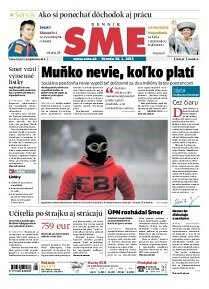 Obálka e-magazínu SME 30.1.2013
