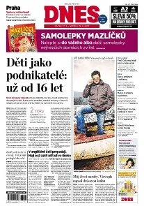 Obálka e-magazínu MF Dnes 27.9.2013