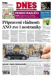 Obálka e-magazínu MF Dnes 9.11.2013