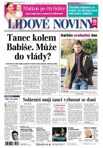 Obálka e-magazínu Lidové noviny 13.11.2013