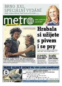 Obálka e-magazínu METRO XXL Brno 19.3.2014