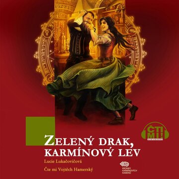 Obálka audioknihy Zelený drak, karmínový lev