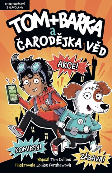 Obálka knihy Tom + Barka a Čarodějka věd