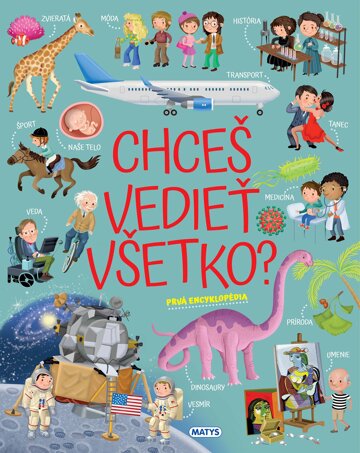 Obálka knihy Chceš vedieť všetko? Prvá encyklopédia