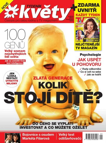 Obálka e-magazínu Týdeník Květy 9/2015