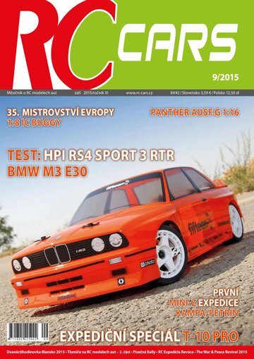 Obálka e-magazínu RC cars 9/15