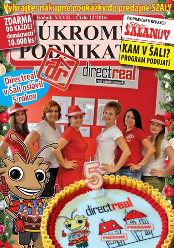 Obálka e-magazínu Súkromný podnikateľ 12/2016