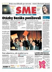 Obálka e-magazínu SME 17.7.2012