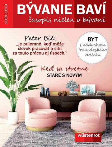 Obálka e-magazínu Bývanie baví - časopis nielen o bývaní 2019