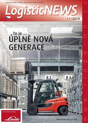 Obálka e-magazínu Logistic News 11/2019