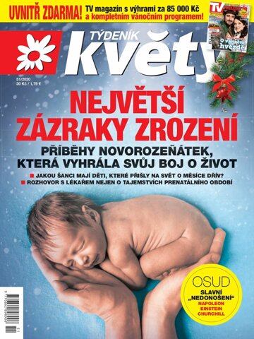 Obálka e-magazínu Týdeník Květy 51/2020