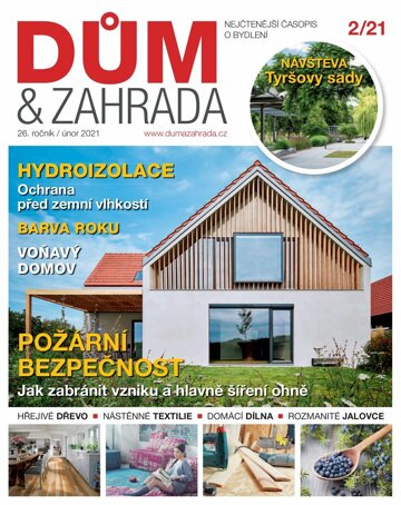 Obálka e-magazínu Dům a zahrada 2/2021