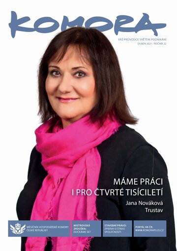 Obálka e-magazínu Komora.cz 4/21