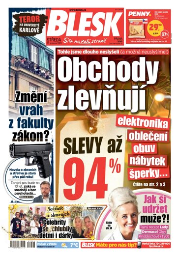 Obálka e-magazínu Blesk 27.12.2023