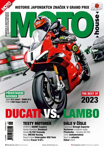 Obálka e-magazínu Motohouse 1-2/2024