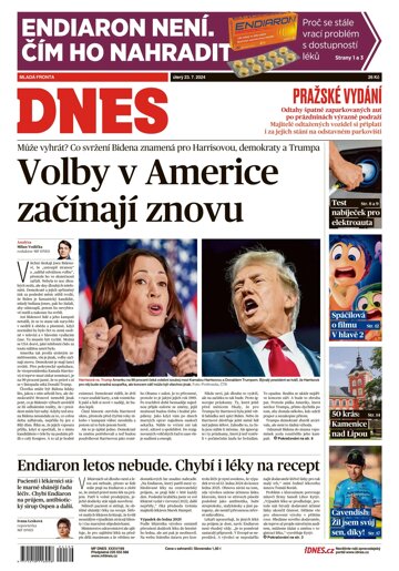 Obálka e-magazínu MF Dnes 23.7.2024