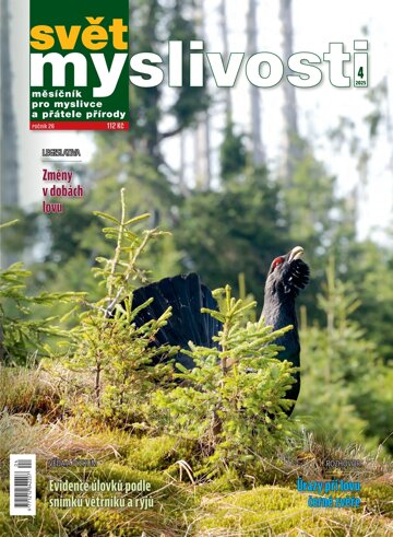 Obálka e-magazínu SVĚT MYSLIVOSTI 4/2025