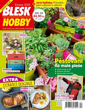 Obálka e-magazínu Blesk Hobby 4/2025