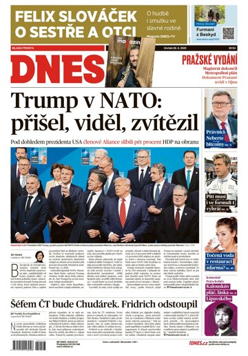 Obálka e-magazínu MF Dnes 26.6.2025