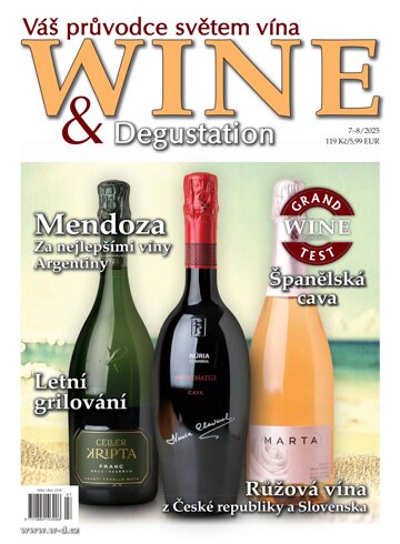 Obálka e-magazínu Wine and Degustation 7-8/2025