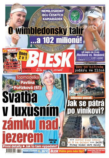 Obálka e-magazínu Blesk 11.7.2026