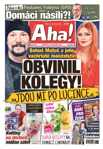 Obálka e-magazínu AHA! 17.7.2026