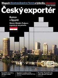Obálka e-magazínu Ekonom 22 - 29.5.2014 - příloha Český exportér