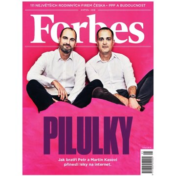 Obálka audioknihy Forbes květen 2018