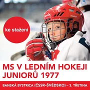 MS v ledním hokeji juniorů 1977 – Banská Bystrica (ČSSR – Švédsko) – 3.třetina