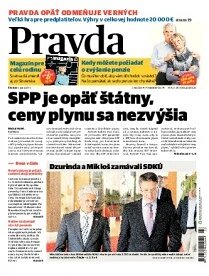 Obálka e-magazínu Pravda 5. 6. 2014