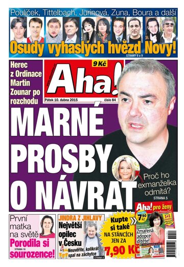 Obálka e-magazínu AHA! 10.4.2015