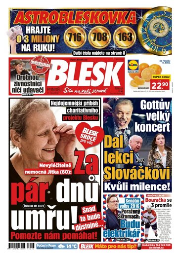 Obálka e-magazínu Blesk 17.10.2016