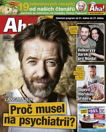 Obálka e-magazínu AHA! Tv - 20.4.2017