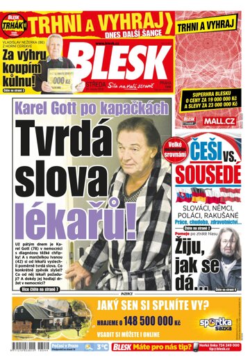 Obálka e-magazínu Blesk 21.2.2018