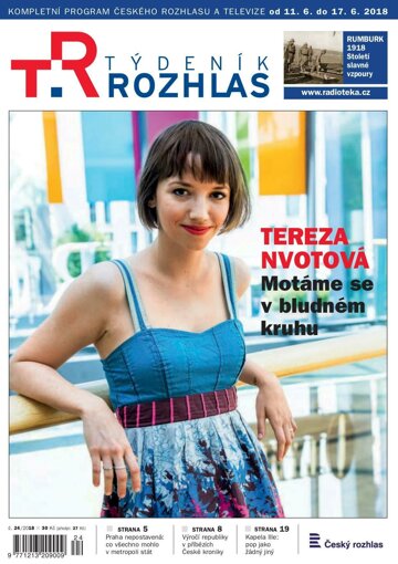 Obálka e-magazínu Týdeník Rozhlas 24/2018