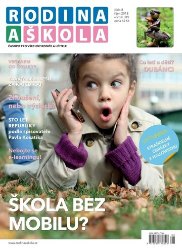 Obálka e-magazínu Rodina a škola 8/2018