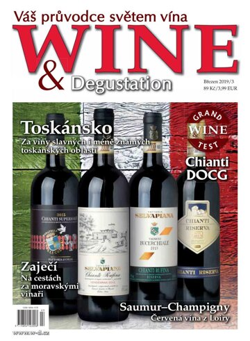 Obálka e-magazínu Wine and Degustation 3/2019