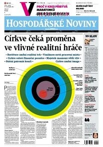 Obálka e-magazínu Hospodářské noviny 219 - 9.11.2012