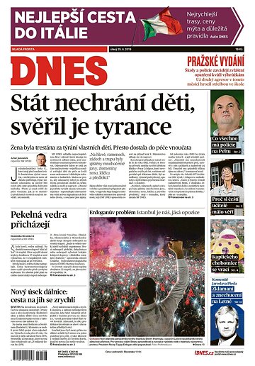 Obálka e-magazínu MF Dnes 25.6.2019